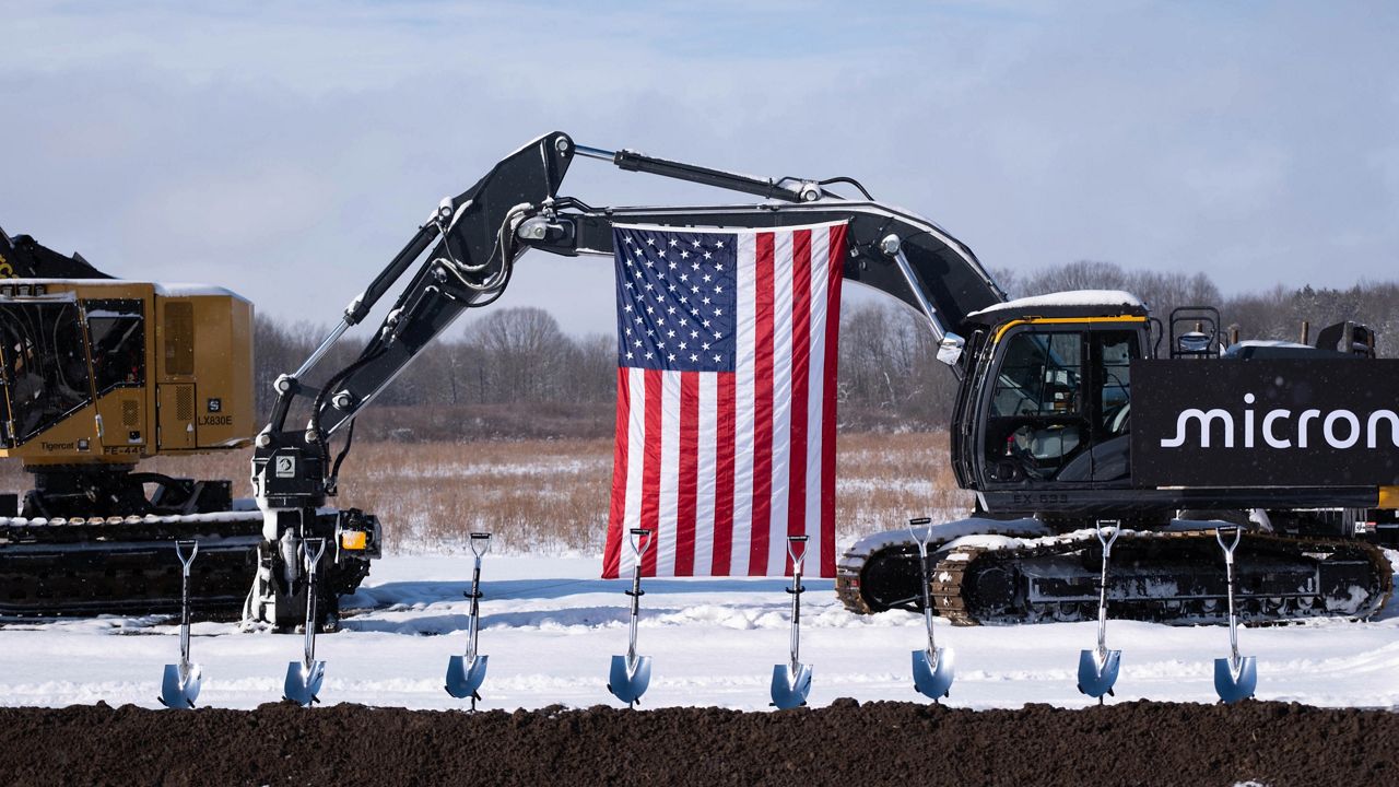 Photo essay: Scenes from the Micron groundbreaking ceremony in Central New York
