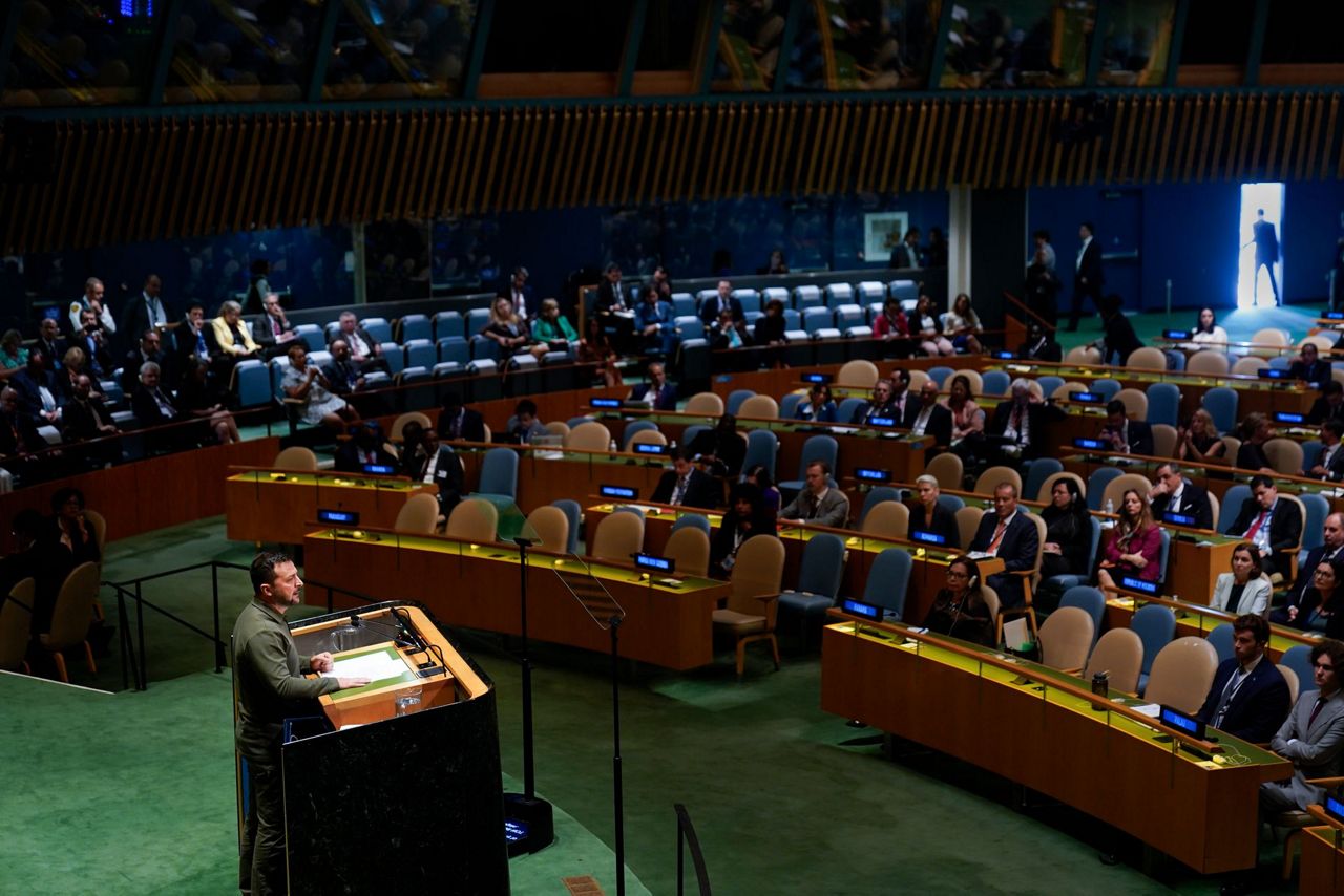 Heading for UN, Ukraine's president questions why Russia still has a ...