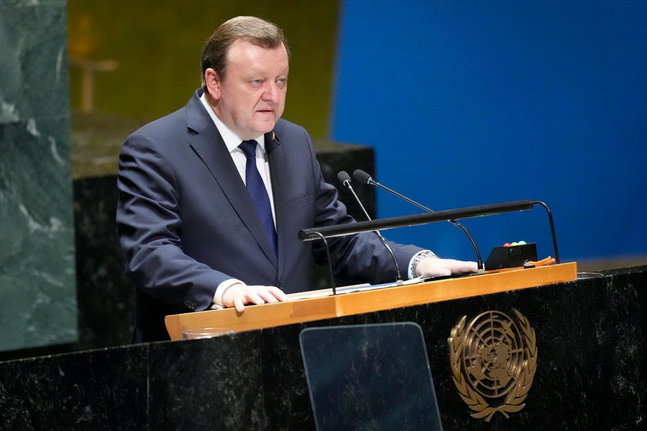 Belarus' top diplomat says he can't imagine his nation entering the war ...