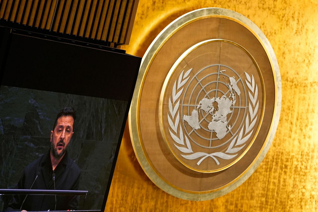 Zelenskyy, at UN, urges leaders to keep choking Russia's revenues and ...
