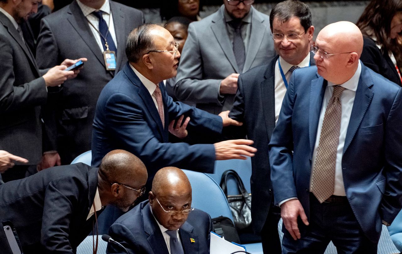 UN Security Council rejects Russia's resolution on Gaza that fails to ...