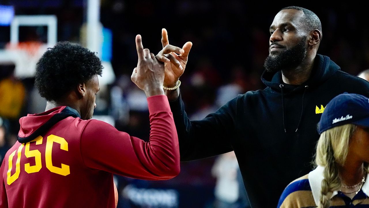LeBron James committed to Olympics, hopes to end career with Lakers
