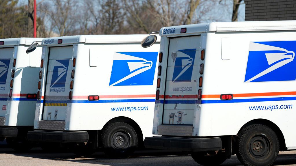 USPS delivery vehicles (File)