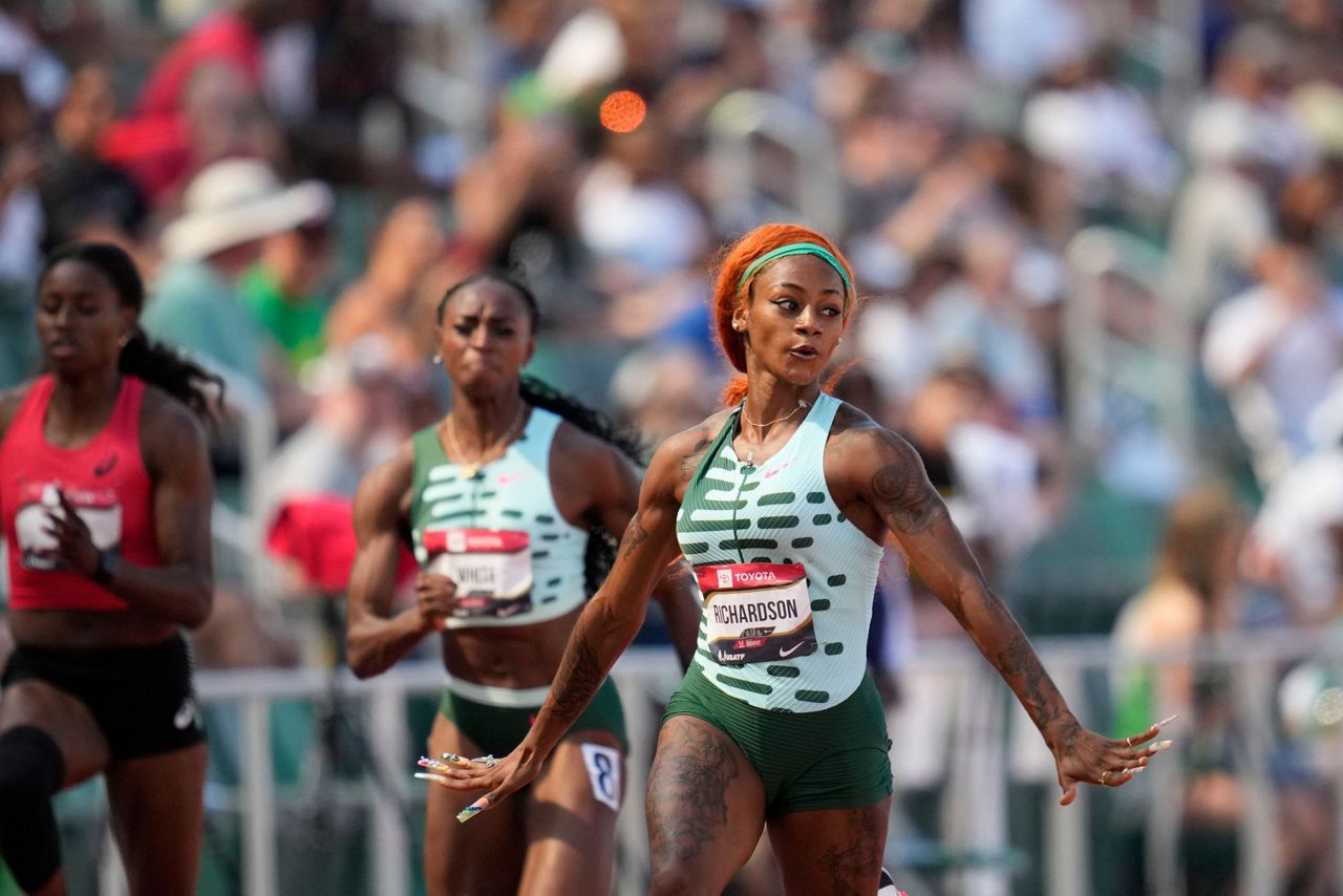 Sha'Carri Richardson wins 100 meters at US championships in 10.82