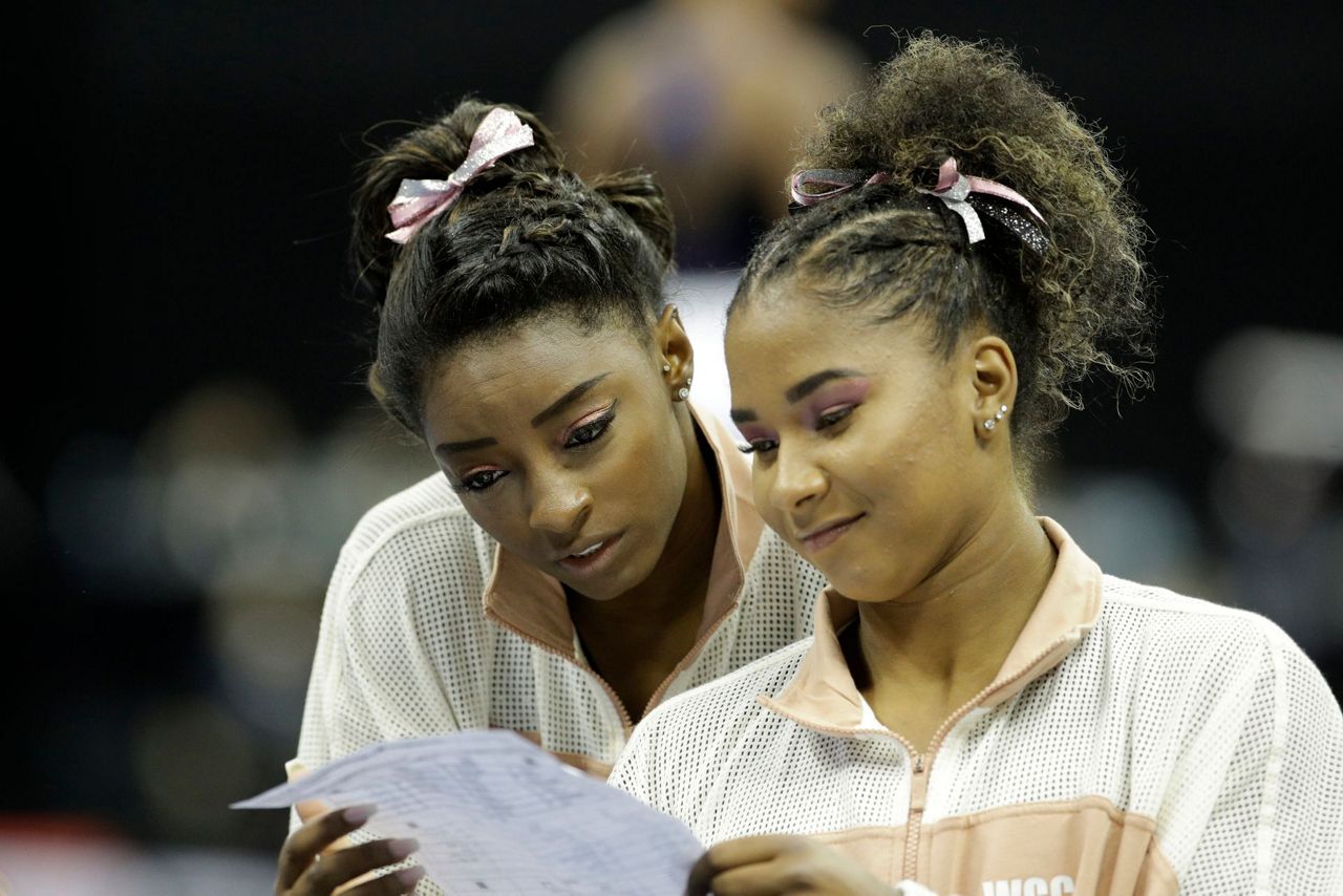 6 Pack Biles Soars To 6th Us Gymnastics Title