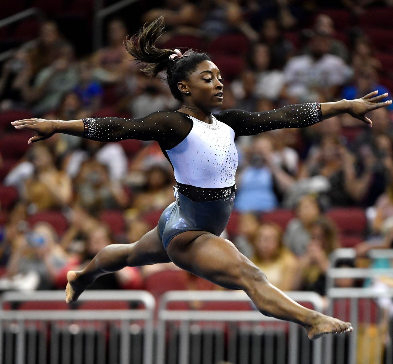 Simone Biles takes gold medal at US Classic gymnastics