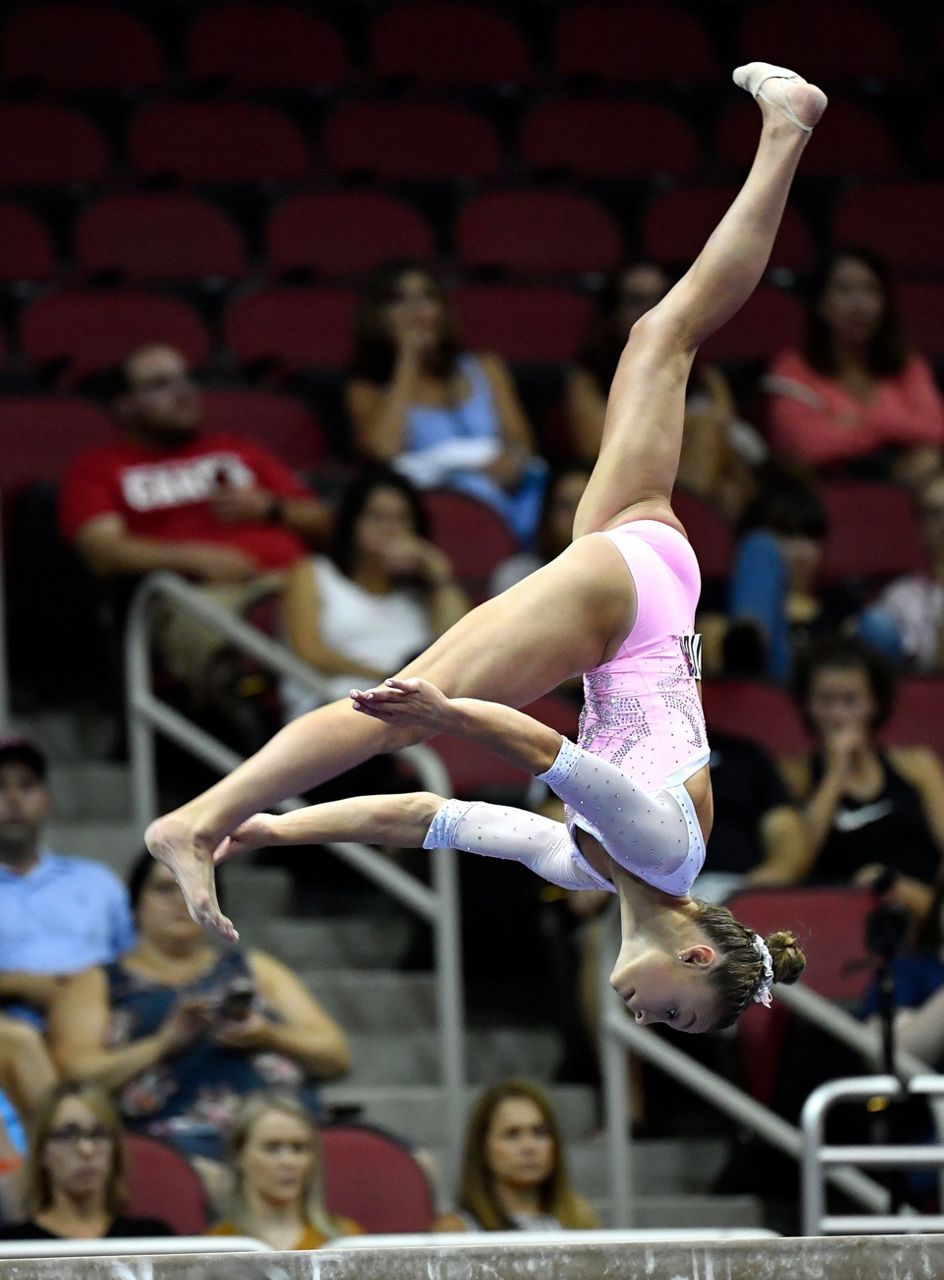 Simone Biles takes gold medal at US Classic gymnastics