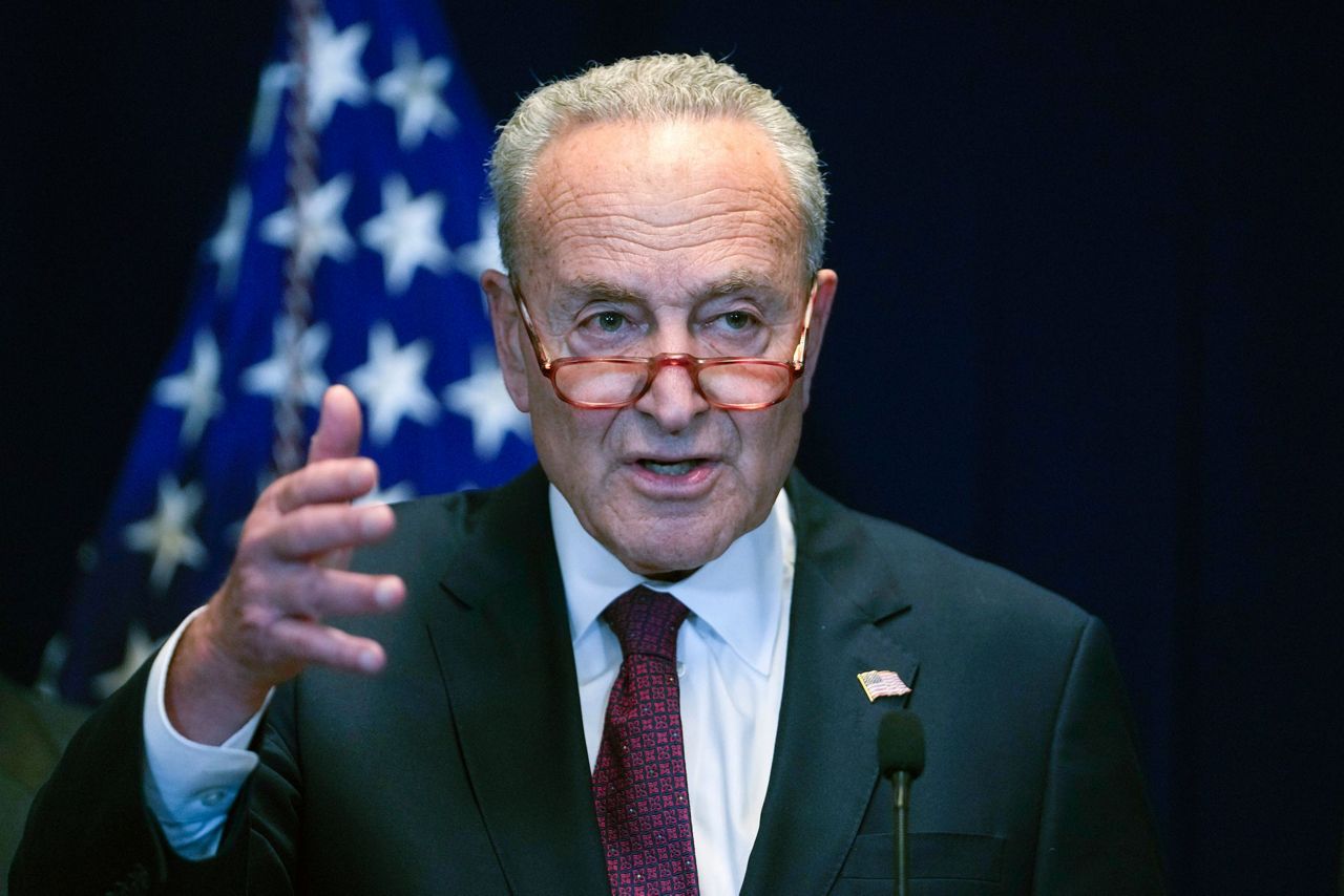 Schumer says he's leading a bipartisan group of senators to Israel to