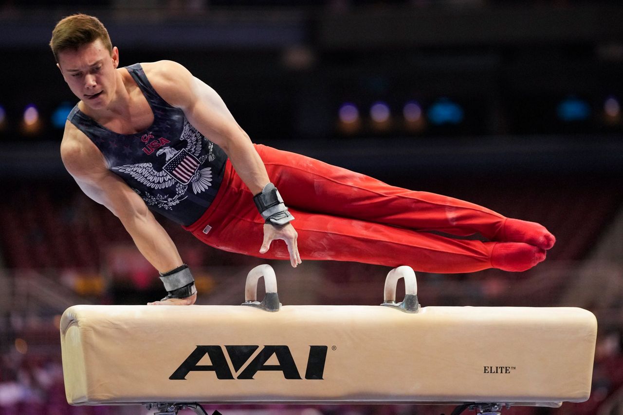 National champ Malone ahead at US Olympic gymnastic trials