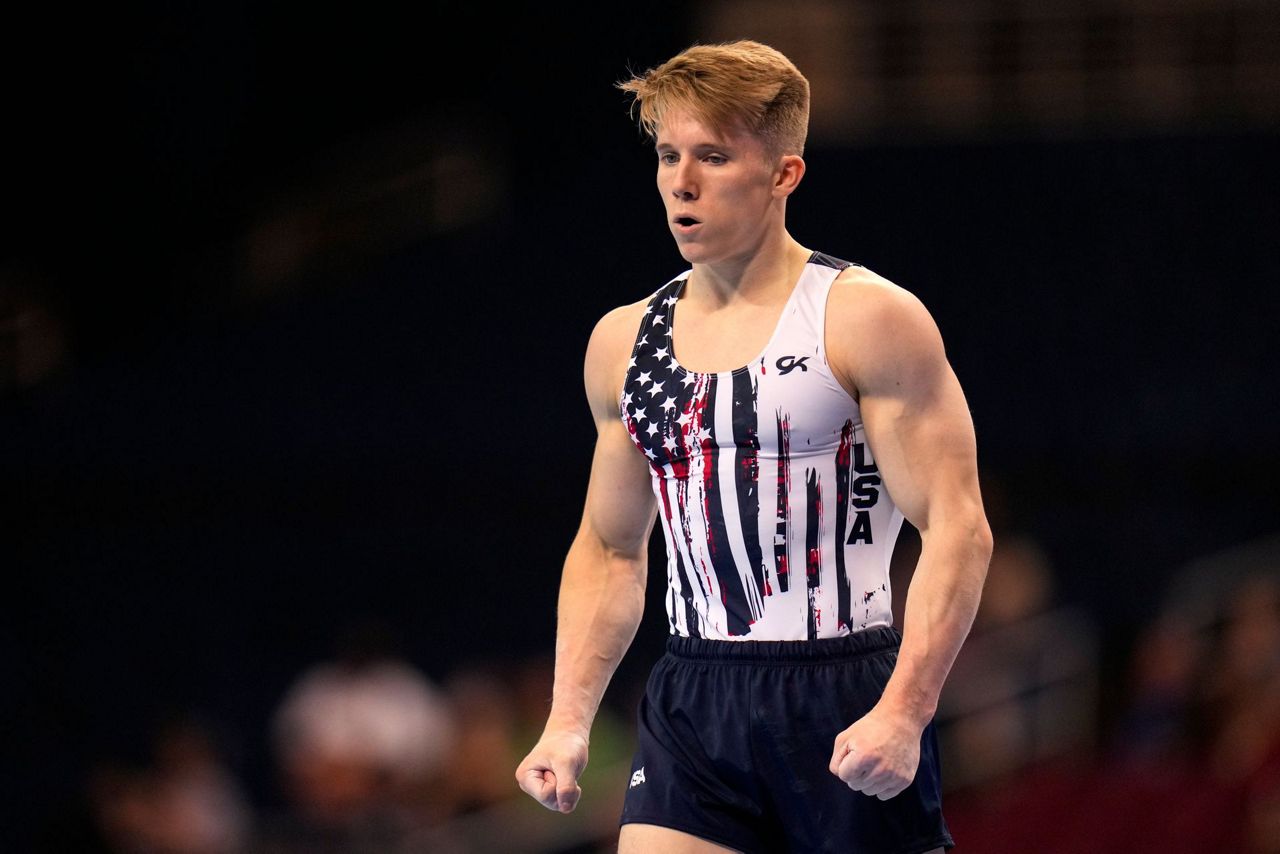 National champ Malone ahead at US Olympic gymnastic trials