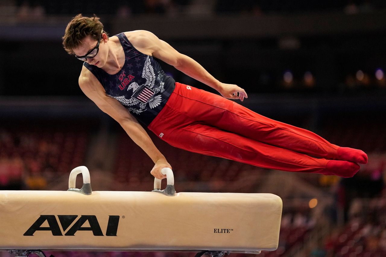 National champ Malone ahead at US Olympic gymnastic trials