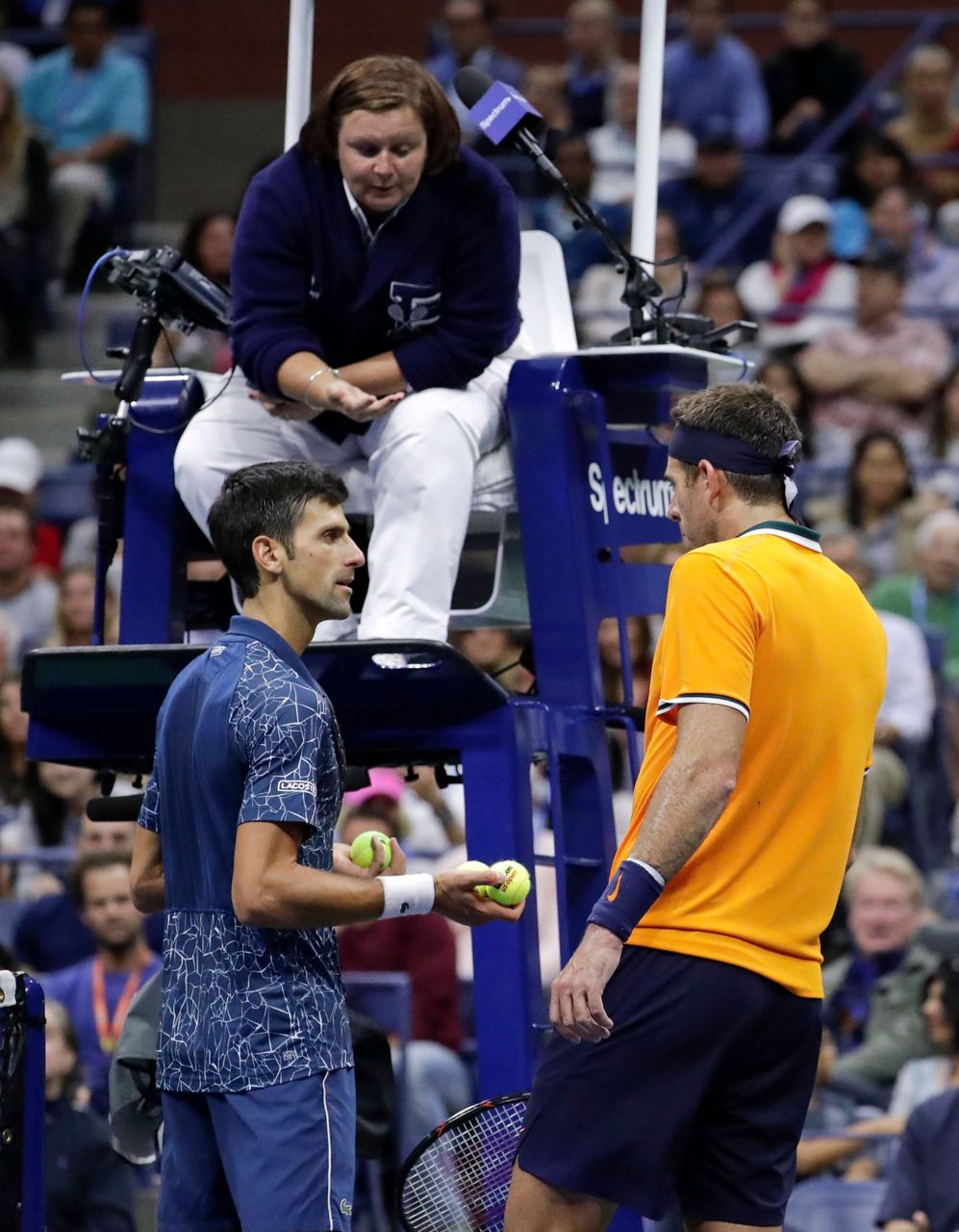 Novak Djokovic Vs. Juan Martin Del Potro In US Open Final