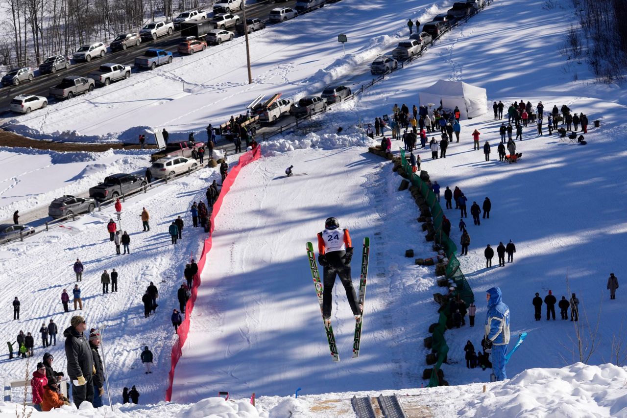 Young ski jumpers take flight at country's oldest ski club in New Hampshire