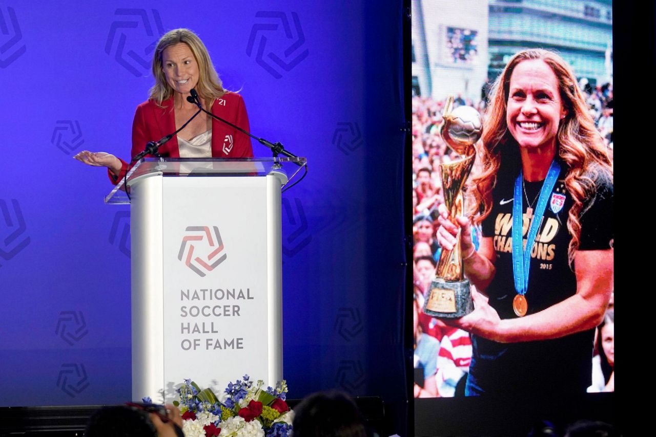 US Soccer Hall of Fame inductees praise equal pay agreement