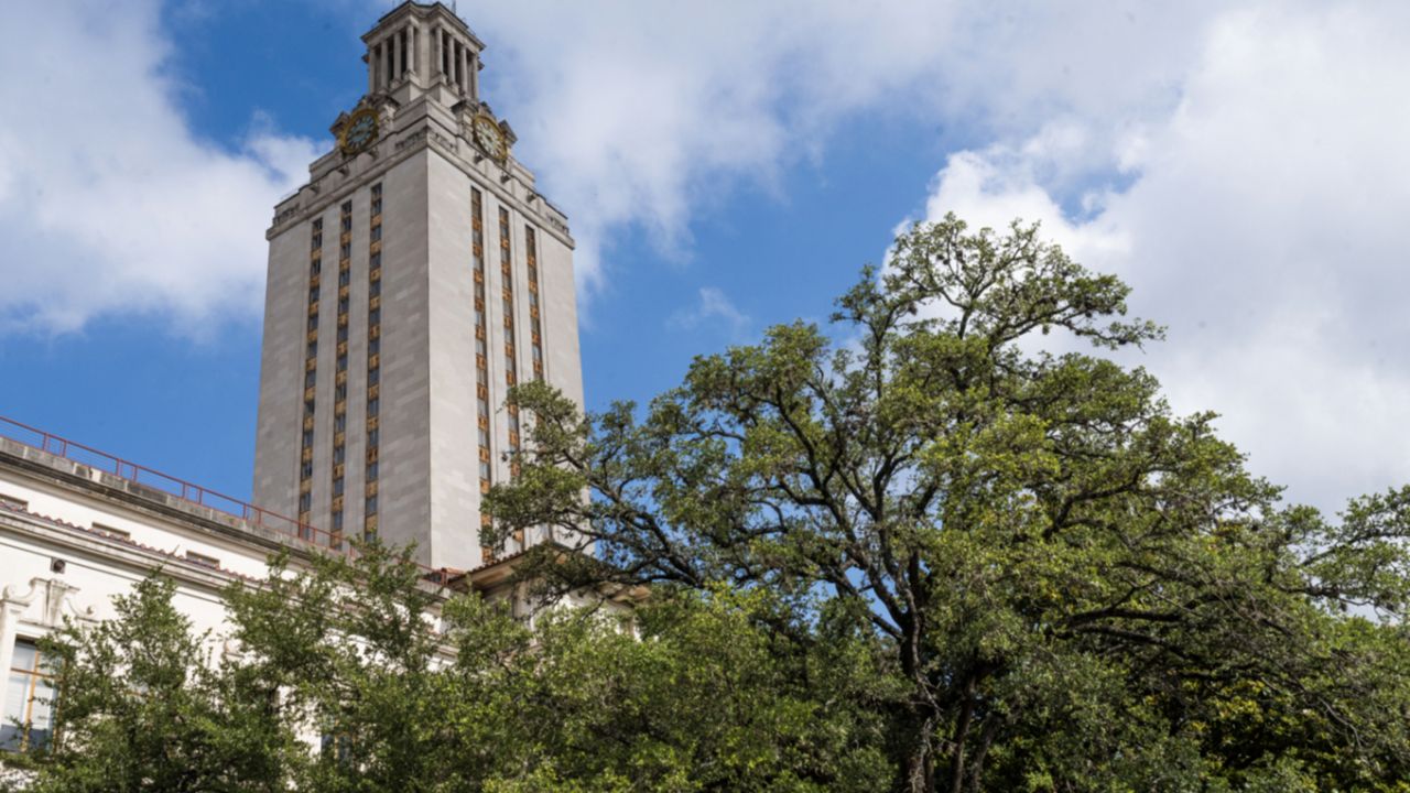 UT tower at the University of Texas at Austin. (Spectrum News 1)