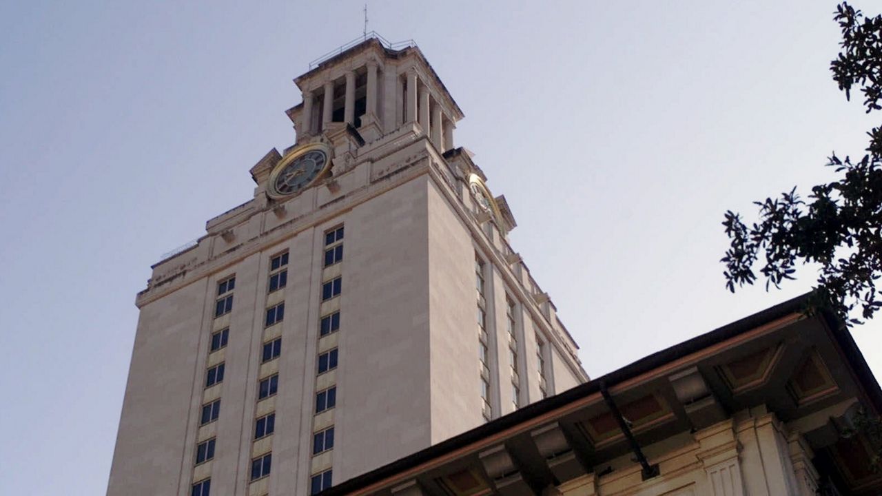 The UT Tower appears on the campus of the University of Texas at Austin in this file image. (AP Photo)