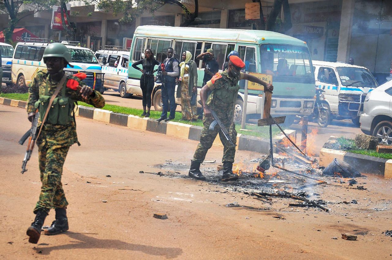 Protests In Uganda S Capital As Bobi Wine Arrested