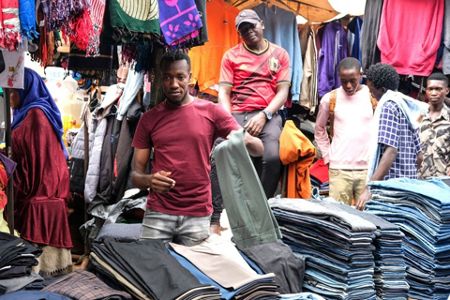 Used clothing from the West is a big seller in East Africa. Uganda's leader  wants a ban