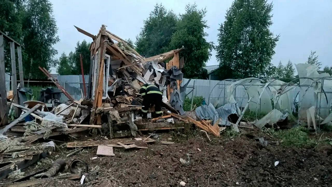 Ukrainian drones set Moscow refinery ablaze in major attack on Russian capital