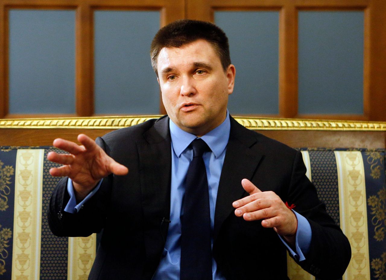 AP Interview: Ukraine minister claims Russia on its knees