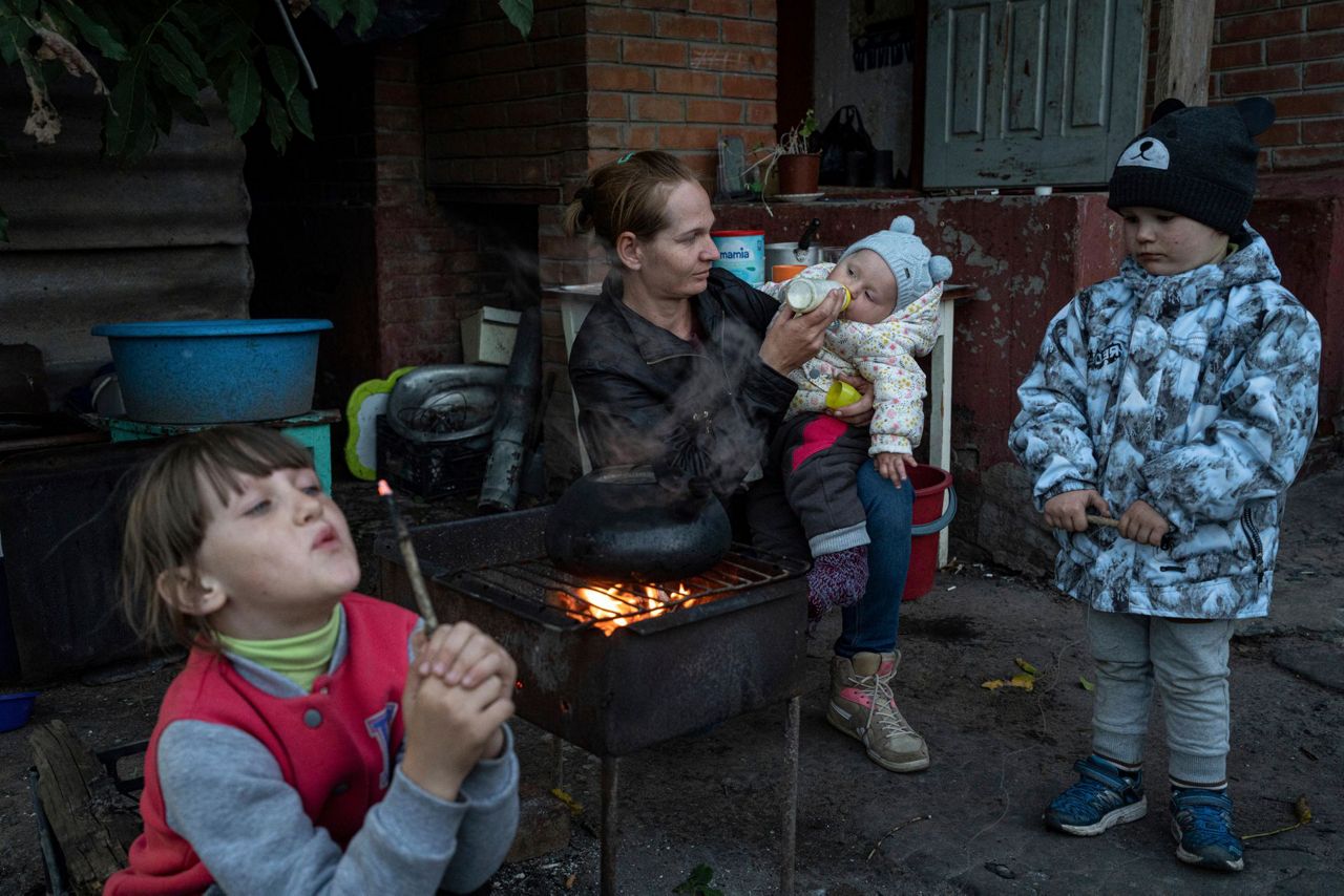 Hundreds of kids from east Ukraine stranded in Russia camps