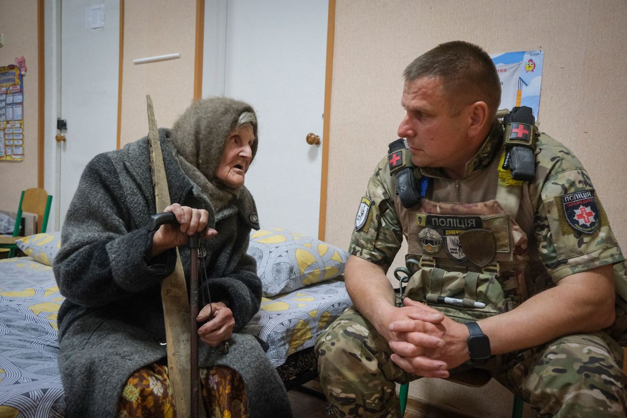 A 98-year-old In Ukraine Walked Miles To Safety From Russians, With 