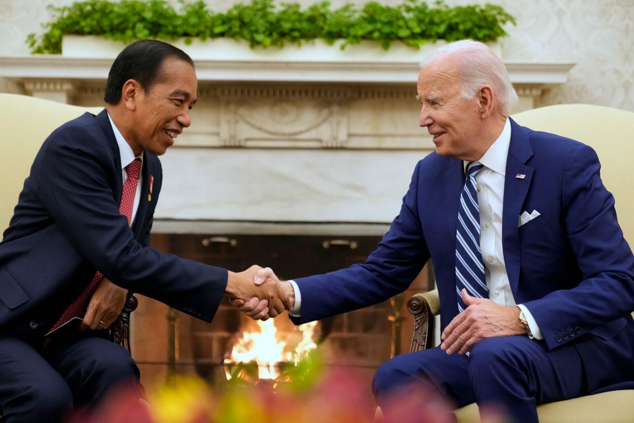 Tea And Nickel On The Agenda As Biden Hosts Indonesian President