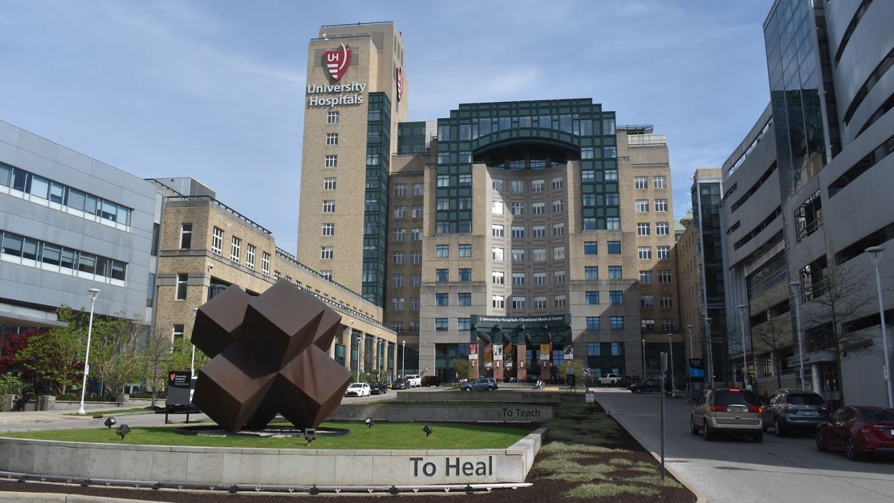 University Hospitals campus in Cleveland. 