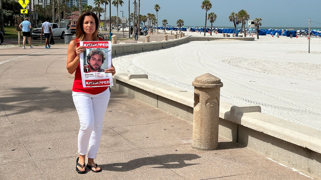 Wendy Hutkin the leader of the Clearwater chapter of Run For Their Lives said the group will continue walking every week but will increase security after the Boulder attacks. (Spectrum News/Josh Rojas)