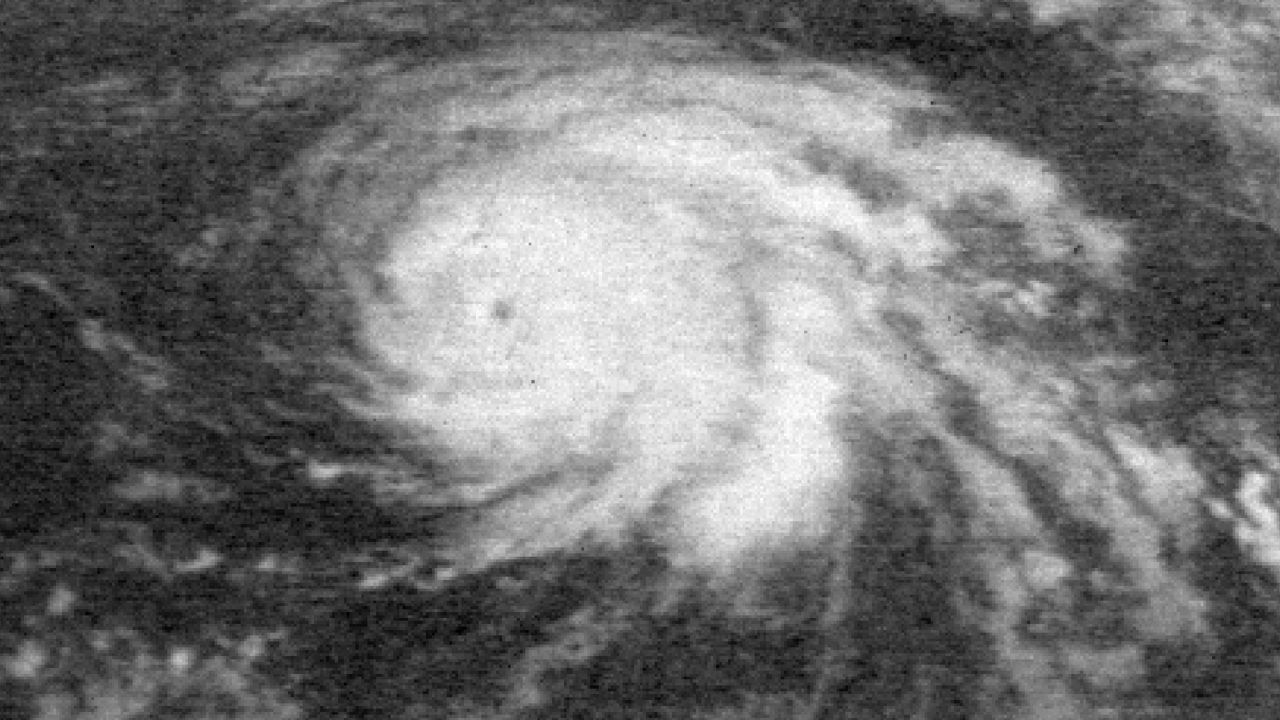 Hurricane Ginger on satellite. (NOAA)
