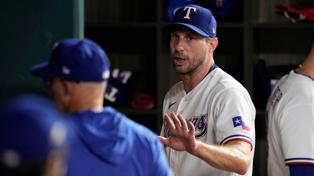Astros rough up Rangers' Scherzer again, scoring 5 in 4 innings of