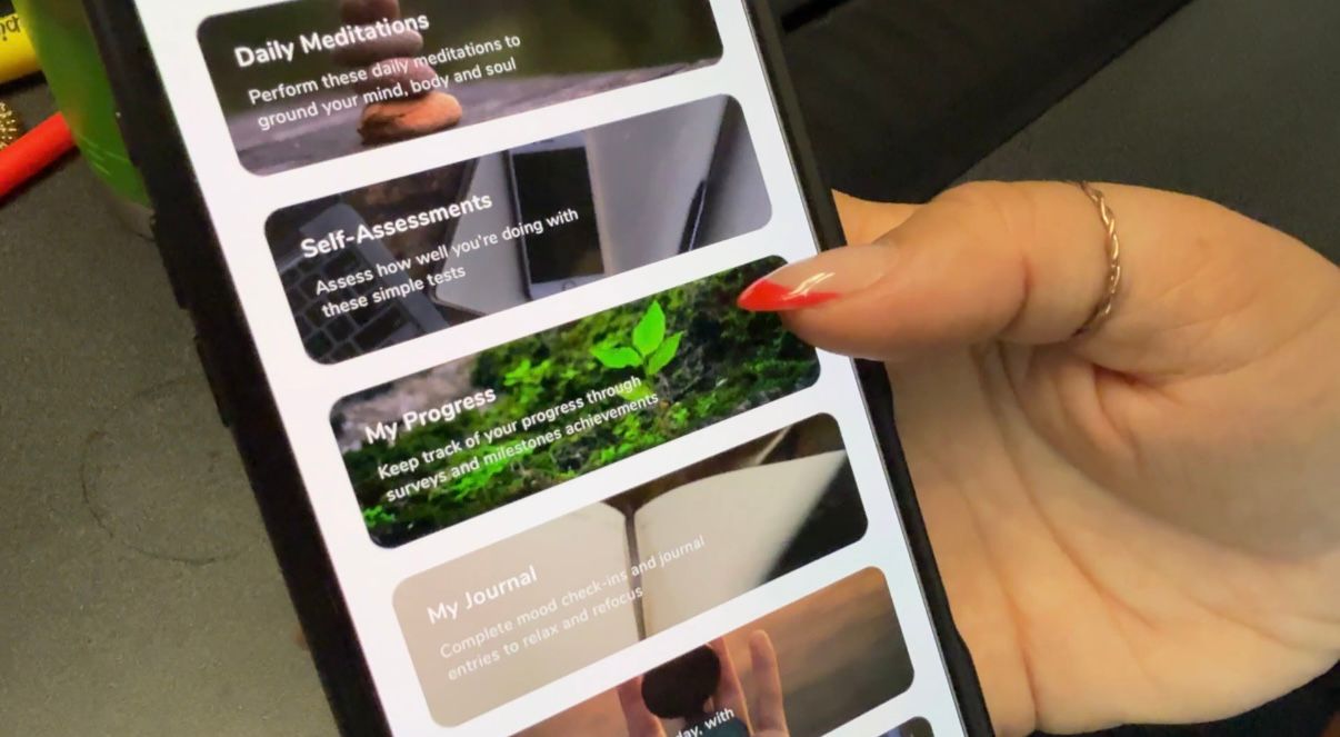 VOC wellness app