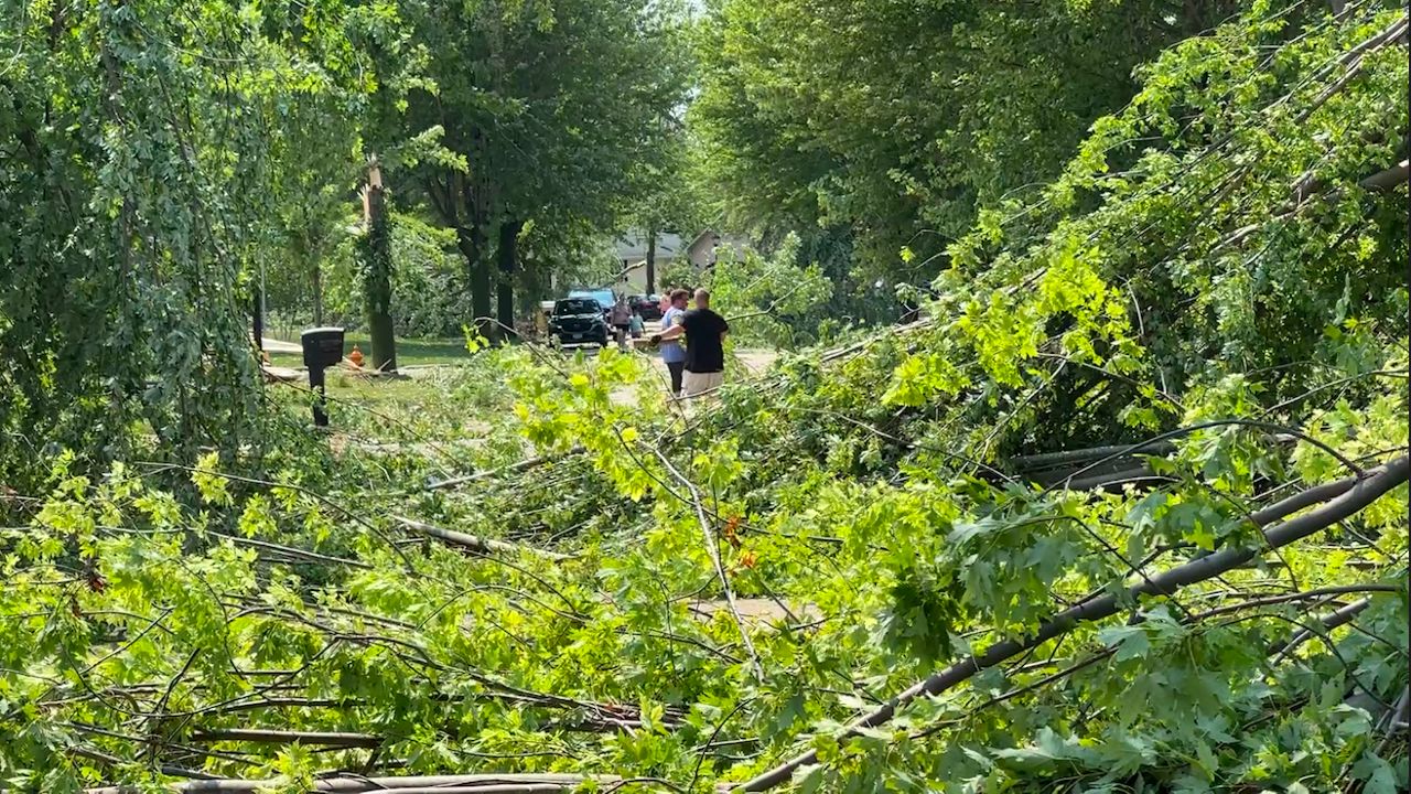 Fox Valley communities damaged by severe storms