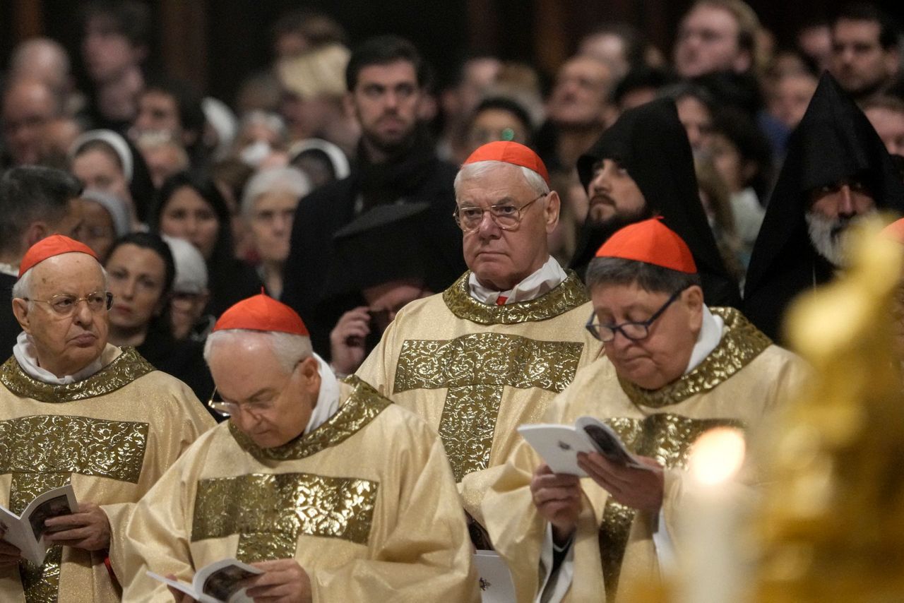 Pope Says 'our Hearts Are In Bethlehem' As He Presides Over The ...