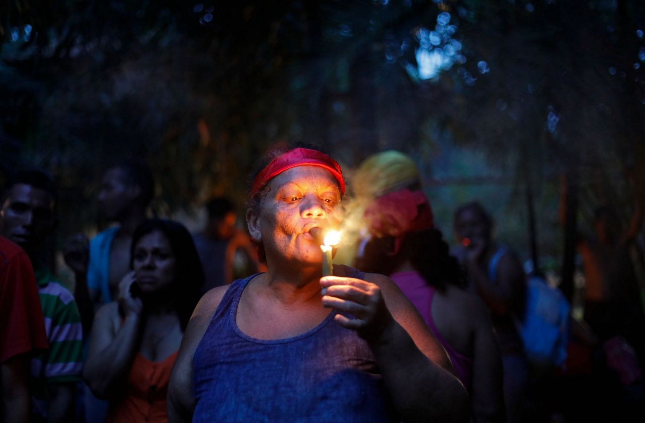 Venezuelans seek strength, healing from mythical goddess