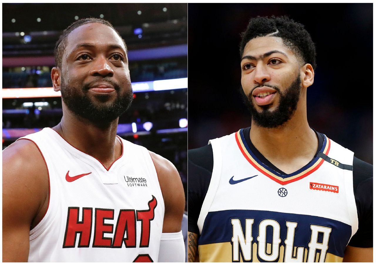 Anthony Davis Dwyane Wade to cover NBA 2K20 video game