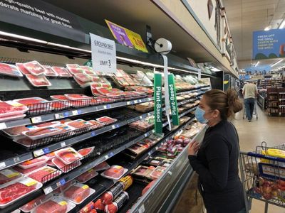 Production shutdowns shrink meat supplies at stores
