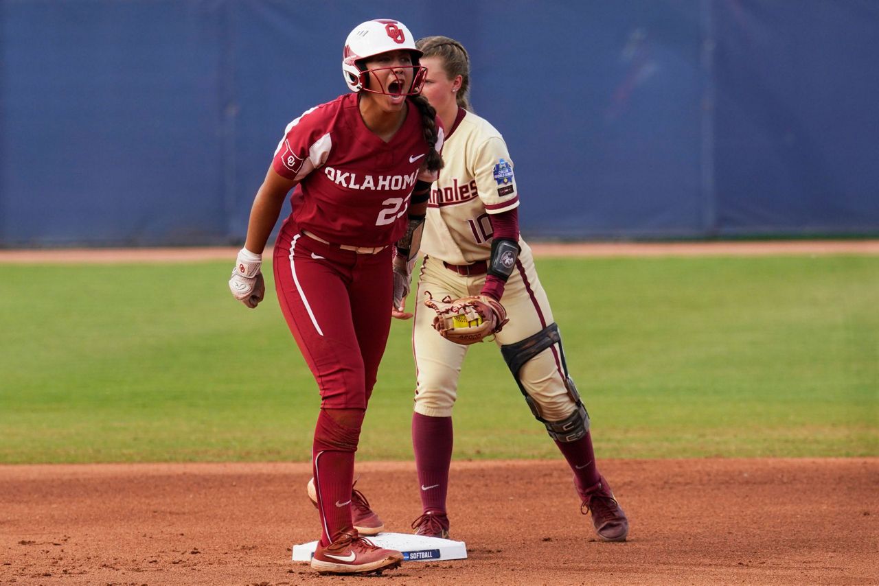 Sooners top Florida State 62, force decisive Game 3 at WCWS