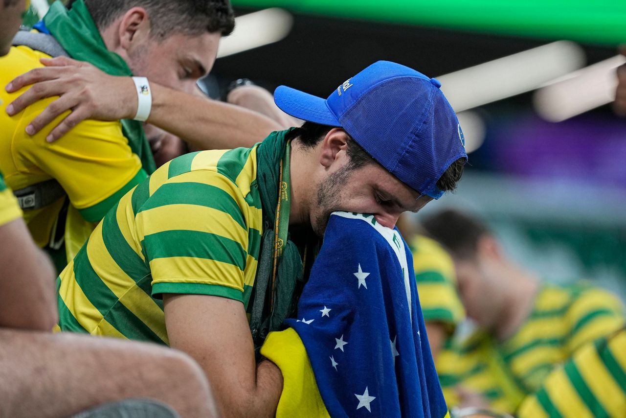 Brazil fans back home shocked after World Cup elimination
