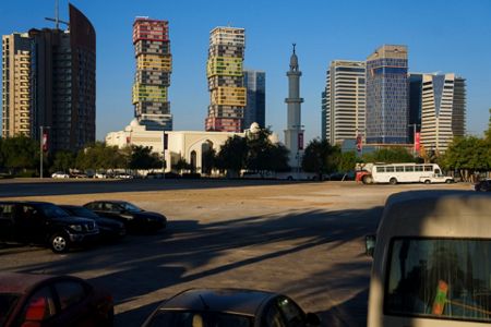 Empty streets, cranes: the city built for Qatar's World Cup - The San Diego  Union-Tribune