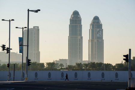 Empty streets, cranes: the city built for Qatar's World Cup - The San Diego  Union-Tribune