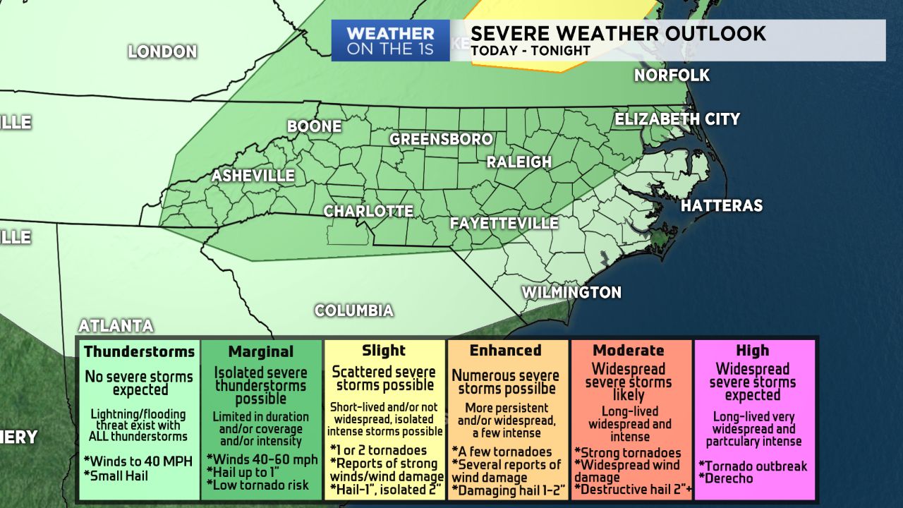 Cold front may bring severe weather Thursday afternoon