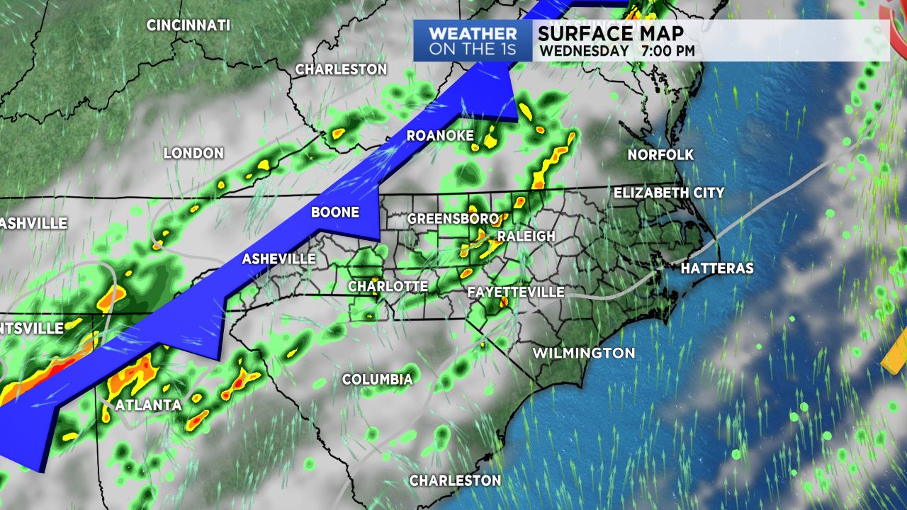 cold front approaches