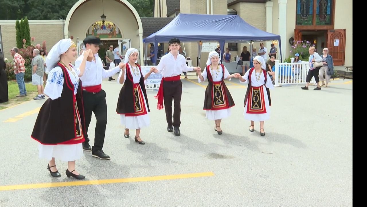 Dancers perform Saturday afternoon. (Spectrum News 1/Cam Jandrow)