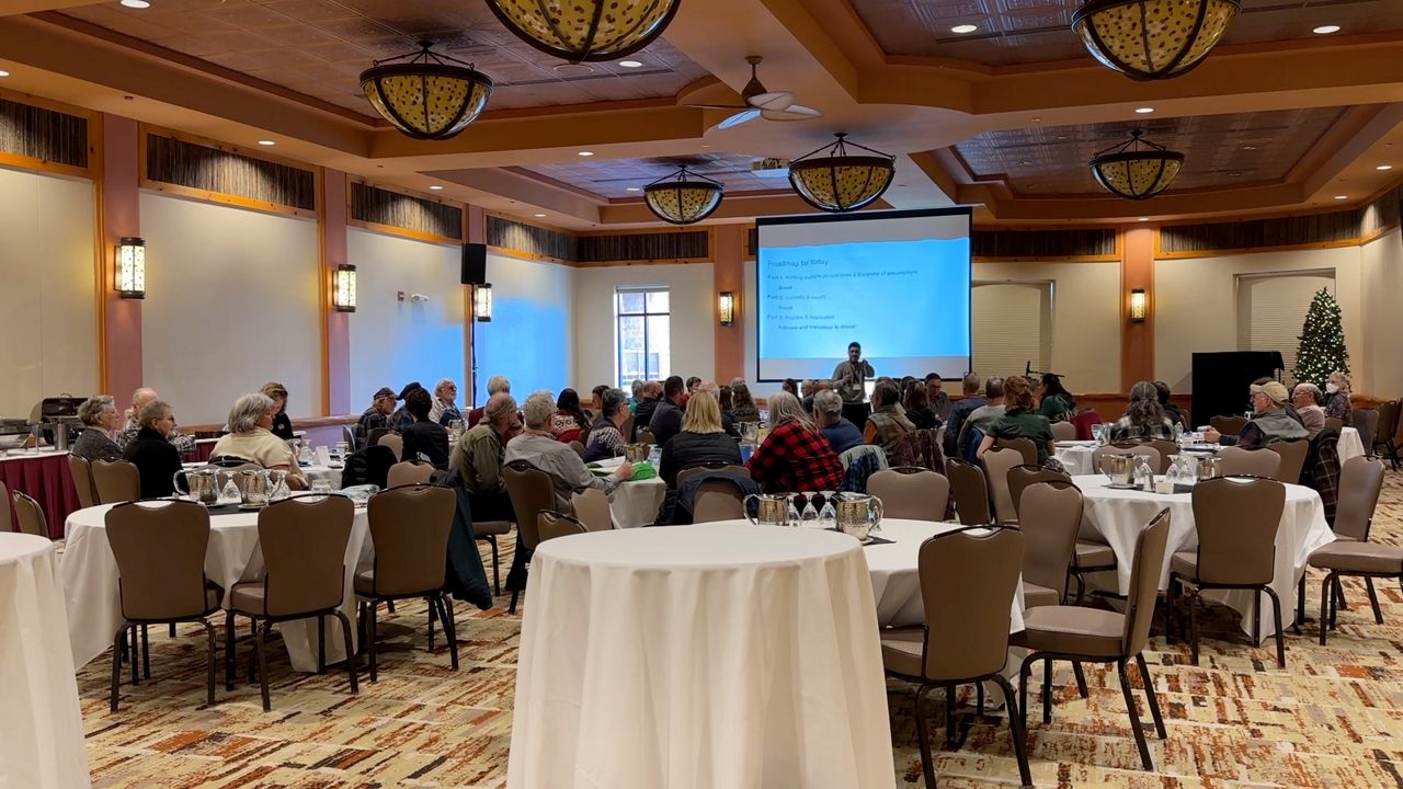 Farmers from across the state met at the Wisconsin Farmers Union Convention. (Spectrum News 1/Natalie Sopyla)