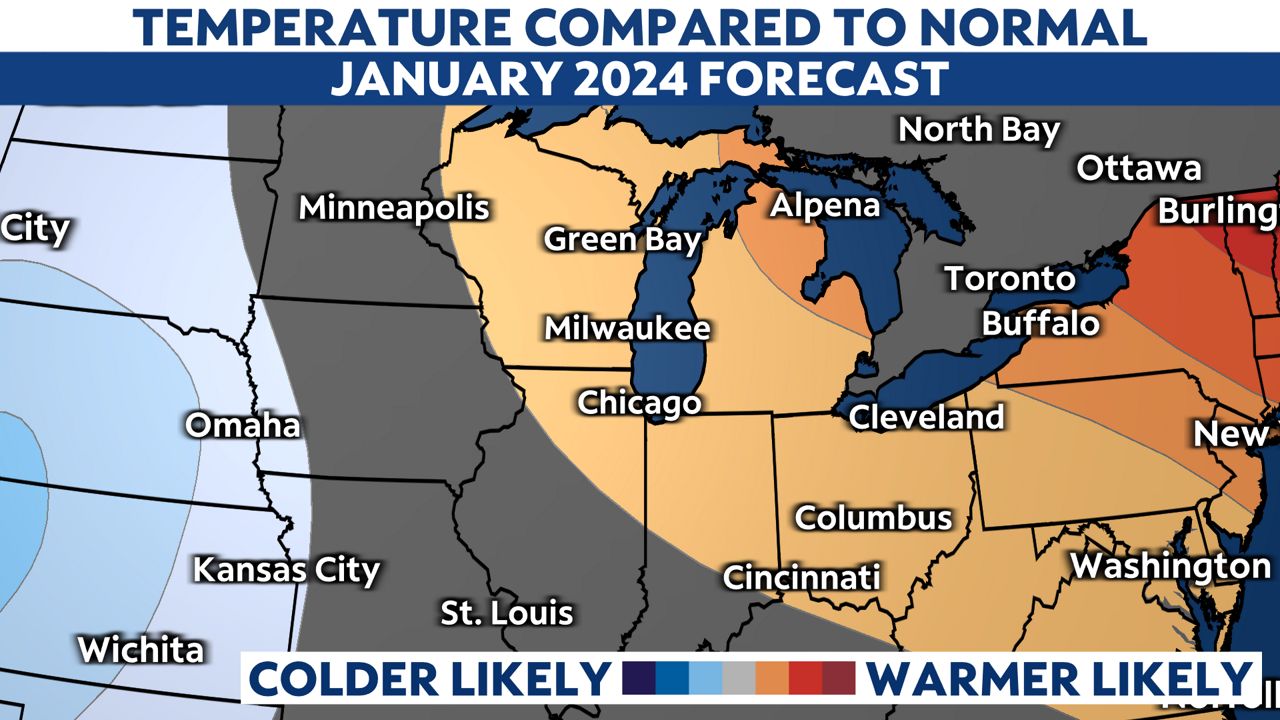 Looking toward a colder start to 2024 in Wisconsin