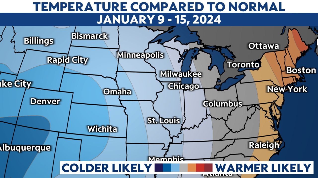 Looking toward a colder start to 2024 in Wisconsin