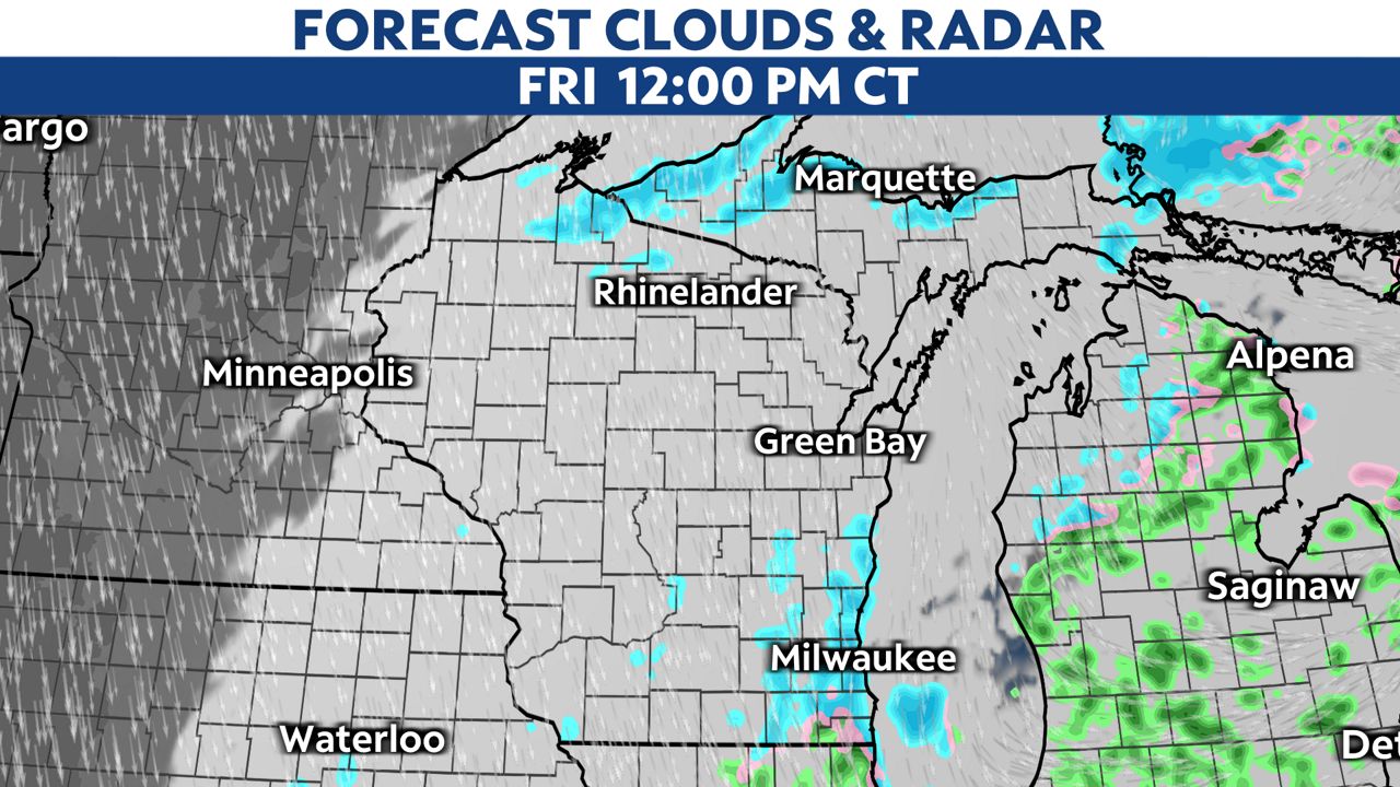 An active weather pattern settles in the rest of workweek