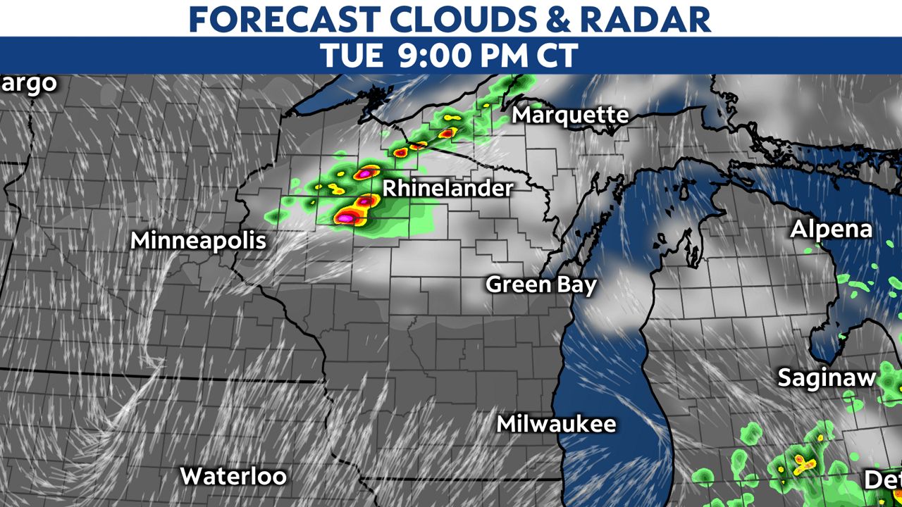 Strong and severe storms possible late Tuesday
