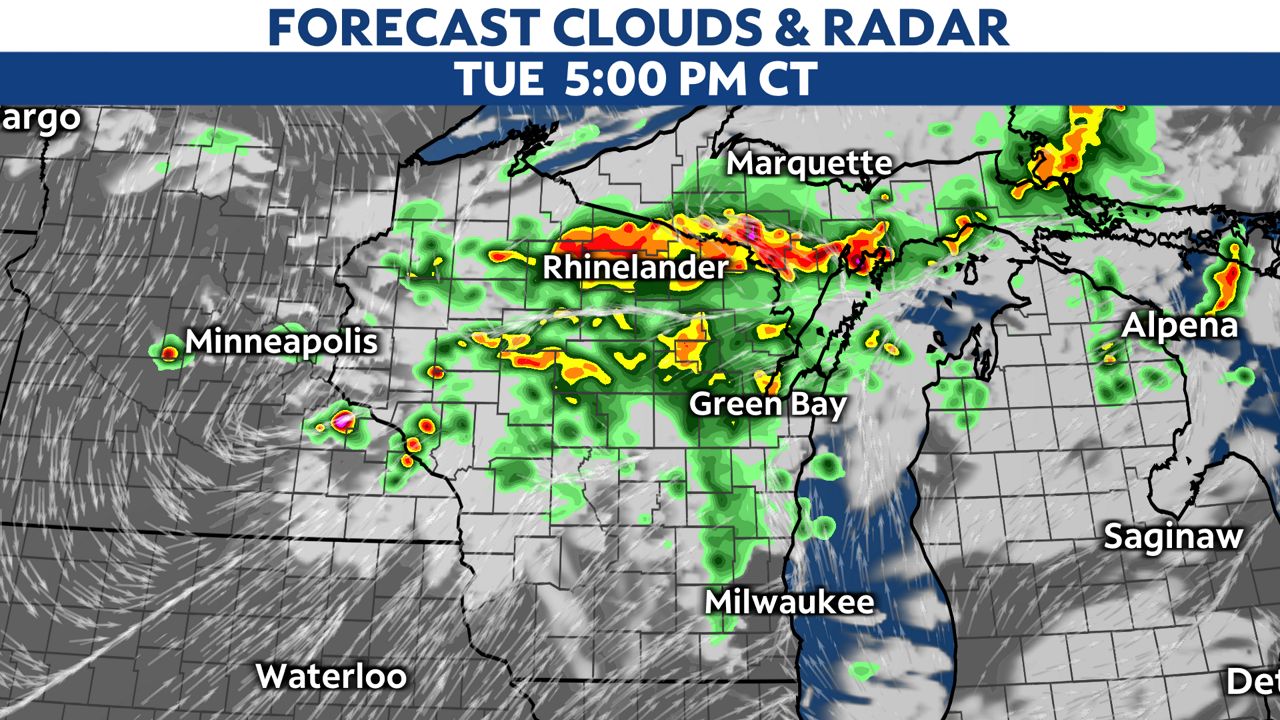 Severe Storms Possible In Wisconsin Through This Evening